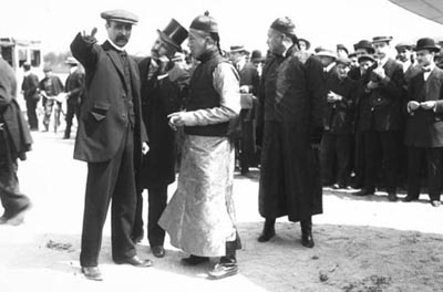 1910年清朝陆军大臣访法罕见照片