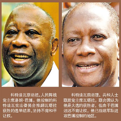 科特迪瓦陷入内战中国专家组驻地遭抢-英语学