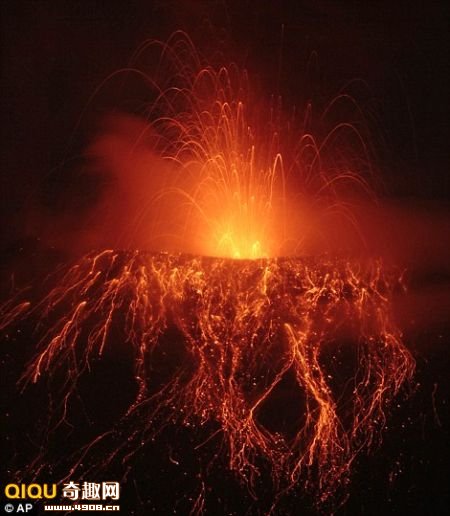 [图文]通古拉瓦火山爆发壮观场面-英语学科网