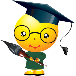 学科网各学科站点小博士造型-素材